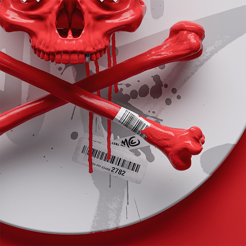 Skull + Crossbones #3 - Detail