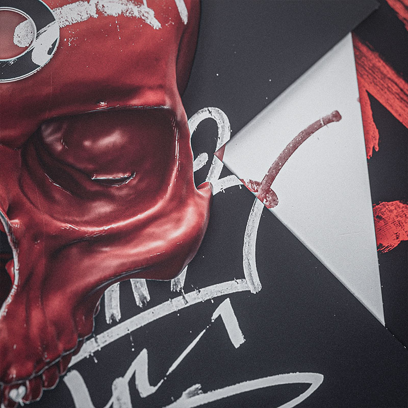 Red Skull, Black X Limited Edition Art Print